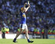 15 August 2010; Pa Bourke, Tipperary, celebrates at the end of the game. GAA Hurling All-Ireland Senior Championship Semi-Final, Waterford v Tipperary, Croke Park, Dublin. Picture credit: Dáire Brennan / SPORTSFILE