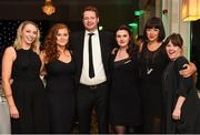 2 July 2016; From left, Sarah McGinn, Hayley Ward, Paddy O'Brien, Niamh Murphy, Fiona Mullen Elaine Verdon pictured at the Paralympics Ireland More Than Sport fundraising ball. The event was held in order to raise vital funds for the Irish team on the road to Rio 2016 at the Ballsbridge Hotel in Dublin. Photo by Sportsfile
