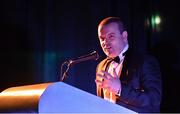 2 July 2016; Paralympics Ireland CEO Liam Harbison speaking at the Paralympics Ireland More Than Sport fundraising ball. The event was held in order to raise vital funds for the Irish team on the road to Rio 2016 at the Ballsbridge Hotel in Dublin. Photo by Sportsfile