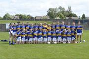 2 July 2016; The Tipperary squad before the All-Ireland Ladies Football U14 'B' Championship Final at McDonagh Park in Nenagh, Co Tipperary. Photo by Ray Lohan/SPORTSFILE