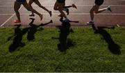 2 July 2016; A general view of the U23 Womens 5000m during the GloHealth National Junior and U23 Track & Field Championships at Tullamore Harriers Stadium in Tullamore, Offaly. Photo by Sam Barnes/Sportsfile