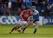 2 July 2016; Killian Burke of Cork in action against Paul Ryan of Dublin during the GAA Hurling All-Ireland Senior Championship Round 1 match between Cork and Dublin at Pairc Ui Rinn in Cork. Photo by Seb Daly/Sportsfile