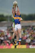 3 July 2016; Peter Acheson of Tipperary in action against Tadhg Morley of Kerry during the Munster GAA Football Senior Championship Final match between Kerry and Tipperary at Fitzgerald Stadium in Killarney, Co Kerry. Photo by Brendan Moran/Sportsfile