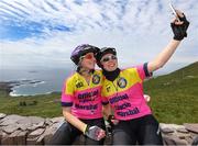 2 July 2016; Competitors Oonagh Mahon and Sarah Devlin during the 2016 Ring of Kerry Charity Cycle. Photo by Valerie O'Sullivan via SPORTSFILE