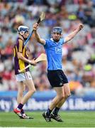 3 July 2016; Eoin Foley of Dublin celebrates following the Electric Ireland Leinster GAA Hurling Minor Championship Final match between Dublin and Wexford at Croke Park in Dublin. Photo by Stephen McCarthy/Sportsfile