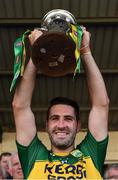 3 July 2016; Kerry captain Bryan Sheehan lifts the cup after the Munster GAA Football Senior Championship Final match between Kerry and Tipperary at Fitzgerald Stadium in Killarney, Co Kerry. Photo by Brendan Moran/Sportsfile