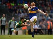 3 July 2016; Josh Keane of Tipperary in action against Aidan O'Mahony of Kerry during the Munster GAA Football Senior Championship Final match between Kerry and Tipperary at Fitzgerald Stadium in Killarney, Co Kerry. Photo by Brendan Moran/Sportsfile