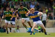 3 July 2016; Josh Keane of Tipperary in action against Aidan O'Mahony of Kerry during the Munster GAA Football Senior Championship Final match between Kerry and Tipperary at Fitzgerald Stadium in Killarney, Co Kerry. Photo by Brendan Moran/Sportsfile