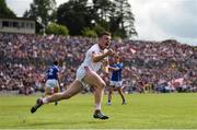 3 July 2016; Connor McAliskey of Tyrone celebrates after scoring his side's third goal of the game during the Ulster GAA Football Senior Championship Semi-Final Replay between Tyrone and Cavan at St Tiemach's Park in Clones, Co Monaghan. Photo by Ramsey Cardy/Sportsfile