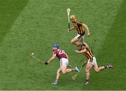 3 July 2016; Cyril Donnellan of Galway in action against Kieran Joyce and John Power of Kilkenny during the second half of the Leinster GAA Hurling Senior Championship Final match between Galway and Kilkenny at Croke Park in Dublin. Photo by Ray McManus/Sportsfile