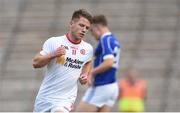 3 July 2016; Mark Bradley of Tyrone celebrates after scoring his side's fifth goal of the game during the Ulster GAA Football Senior Championship Semi-Final Replay between Tyrone and Cavan at St Tiemach's Park in Clones, Co Monaghan. Photo by Ramsey Cardy/Sportsfile