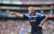 3 July 2016; Dublin manager Johnny McGuirk during the Electric Ireland Leinster GAA Hurling Minor Championship Final match between Dublin and Wexford at Croke Park in Dublin. Photo by Stephen McCarthy/Sportsfile