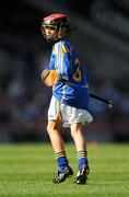 15 August 2010; Oisín Grant, Gaelscoil Bhun Cranncha, Co. Donegal, representing Tipperary. GAA INTO Mini-Sevens during half time of the GAA Hurling All-Ireland Senior Championship Semi-Final, Waterford v Tipperary, Croke Park, Dublin. Picture credit: Stephen McCarthy / SPORTSFILE