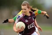 14 August 2010; Sarah Murphy, Galway. TG4 Ladies Football All-Ireland Senior Championship Quarter-Final, Galway v Kerry, St Rynagh's, Banagher, Co. Offaly. Picture credit: Brendan Moran / SPORTSFILE