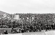 August 1974; A general view of Dublin supporters on Hill 16. All Ireland Senior Football Semi Final, Dublin v Cork, Croke Park, Dublin. Picture credit: Connolly Collection / SPORTSFILE