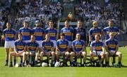 15 August 2010; The Tipperary team. GAA Hurling All-Ireland Senior Championship Semi-Final, Waterford v Tipperary, Croke Park, Dublin. Picture credit: Ray McManus / SPORTSFILE