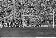 28 August 1983; Joe McNally, Dublin, celebrates after scoring his side's fourth goal. All-Ireland Senior Football Championship Semi-Final Replay, Dublin v Cork, Páirc Uí Chaoimh, Cork. Picture credit: Ray McManus / SPORTSFILE