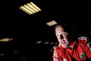 19 August 2010; Munster head coach Tony McGahan speaking during a media briefing ahead of their pre-season friendly against Leicester Tigers on Friday night. Munster Rugby Media Briefing, Thomond Park Stadium, Limerick. Picture credit: Diarmuid Greene / SPORTSFILE
