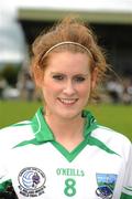24 July 2010; Fermanagh captain Naoinhin Daly. Ladies Gaelic Football Minor B Shield All-Ireland Final, Leitrim v Fermanagh, Templeport GAA Grounds, Bawnboy, Co. Cavan. Picture credit: Ray McManus / SPORTSFILE