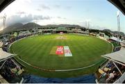 3 July 2016; A general view of Warner Park cricket ground during Match 6 of the Hero Caribbean Premier League between St Kitts & Nevis Patriots and St Lucia Zouks at Warner Park in Basseterre, St Kitts. Photo by Ashley Allen/Sportsfile