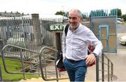 3 July 2016; Tyrone manager Mickey Harte arrives ahead of the Ulster GAA Football Senior Championship Semi-Final Replay between Tyrone and Cavan at St Tiemach's Park in Clones, Co Monaghan. Photo by Ramsey Cardy/Sportsfile