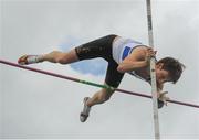 2 July 2016; Yuri Kanash of West Waterford A.C. competing in the Junior Men's Pole Vault event during the GloHealth National Junior and U23 Track & Field Championships at Tullamore Harriers Stadium in Tullamore, Offaly. Photo by Sam Barnes/Sportsfile