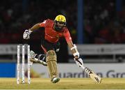 4 July 2016; Hashim Amla of Trinbago Knight Riders during Match 7 of the Hero Caribbean Premier League between Trinbago Knight Riders and Jamaica Tallawahs at Queen's Park Oval, in Port of Spain, Trinidad. Photo by Randy Brooks/Sportsfile