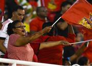 4 July 2016; Supporters of Trinbago Knight Riders during Match 7 of the Hero Caribbean Premier League between Trinbago Knight Riders and Jamaica Tallawahs at Queen's Park Oval, in Port of Spain, Trinidad. Photo by Randy Brooks/Sportsfile