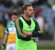 5 July 2016; Padraig Murray manager of Offaly during the Electric Ireland Leinster GAA Football Minor Championship Semi-Final match between Laois and Offaly at O'Moore Park in Portlaoise, Co Laois. Photo by David Maher/Sportsfile