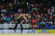 5 July 2016; Patriots bowler Samuel Badree bowls during Match 8 of the Hero Caribbean Premier League between St Kitts & Nevis Patriots and Barbados Tridents at Warner Park in Basseterre, St Kitts. Photo by Ashley Allen/Sportsfile