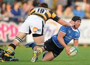 20 August 2010; Isaac Boss, Leinster, in action against James Cannon, London Wasps. Pre-season Friendly, Leinster v London Wasps, Donnybrook Stadium, Dublin. Picture credit: Stephen McCarthy / SPORTSFILE