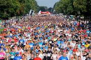 21 August 2010; A general view of competitors in action during the Lifestyle Sports-adidas Frank Duffy 10 Mile race. Lifestyle Sports-adidas Frank Duffy 10 Mile, The Phoenix Park, Dublin. Picture credit: Tomas Greally / SPORTSFILE