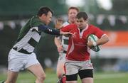 21 August 2010; John Silke, Cashel, in action against Finbar Hogan, Richmond. Mens Junior Cup Final, 2010 Meteor Munster Rugby Sevens, Garryowen Rugby Club, Dooradoyle, Limerick. Picture credit: Diarmuid Greene / SPORTSFILE