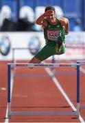 6 July 2016; Thomas Barr of Ireland in action during the Men's 400m Hurdles qualification round on day one of the 23rd European Athletics Championships at the Olympic Stadium in Amsterdam, Netherlands. Photo by Brendan Moran/Sportsfile
