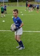 6 July 2016; Ethan Connor aged 8, from Ranelagh, during the Bank of Ireland Leinster Rugby Camp at Donnybrook Stadium, Donnybrook, Dublin. Photo by Piaras Ó Mídheach/Sportsfile
