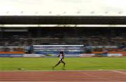 6 July 2016; Yasemin Can of Turkey on her way to winning the Women's 10000m final on day one of the 23rd European Athletics Championships at the Olympic Stadium in Amsterdam, Netherlands. Photo by Brendan Moran/Sportsfile