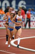6 July 2016; Jo Pavey of Great Britain in action during the Women's 10000m final on day one of the 23rd European Athletics Championships at the Olympic Stadium in Amsterdam, Netherlands. Photo by Brendan Moran/Sportsfile