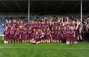22 August 2010; The Galway squad. All-Ireland Minor A Camogie Championship Final, Galway v Clare, Semple Stadium, Thurles, Co. Tipperary. Picture credit: Matt Browne / SPORTSFILE