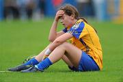 22 August 2010; Niamh O'Dea, Clare, after the game. All-Ireland Minor A Camogie Championship Final, Galway v Clare, Semple Stadium, Thurles, Co. Tipperary. Picture credit: Matt Browne / SPORTSFILE