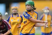 22 August 2010; Katie Cahill, Clare. All-Ireland Minor A Camogie Championship Final, Galway v Clare, Semple Stadium, Thurles, Co. Tipperary. Picture credit: Matt Browne / SPORTSFILE