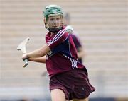 22 August 2010; Tara Kenny, Galway. All-Ireland Minor A Camogie Championship Final, Galway v Clare, Semple Stadium, Thurles, Co. Tipperary. Picture credit: Matt Browne / SPORTSFILE