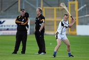 23 August 2010; Kilkenny's Tommy Walsh in action watched by manager Brian Cody, left, and selector Michael Dempsey during squad training ahead of the GAA Hurling All-Ireland Senior Championship Final 2010. Nowlan Park, Kilkenny. Picture credit: Brendan Moran / SPORTSFILE