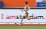 9 July 2016; Sinead Denny of Ireland in action during the Women's 4 x 400m Relay qualifying round on day four of the 23rd European Athletics Championships at the Olympic Stadium in Amsterdam, Netherlands. Photo by Brendan Moran/Sportsfile