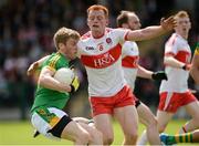 9 July 2016; Darragh Smyth of Meath in action against Conor McAtamney of Derry during the GAA Football All-Ireland Senior Championship - Round 2A match between Derry and Meath at Derry GAA Centre of Excellence in Owenbeg, Derry. Photo by Oliver McVeigh/Sportsfile