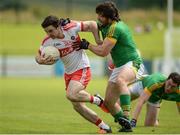 9 July 2016; Niall Toner of Derry in action against Mickey Burke of Meath during the GAA Football All-Ireland Senior Championship - Round 2A match between Derry and Meath at Derry GAA Centre of Excellence in Owenbeg, Derry. Photo by Oliver McVeigh/Sportsfile