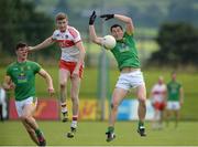 9 July 2016; Pariac Harnan of Meath in action against Niall Holly of Derry during the GAA Football All-Ireland Senior Championship - Round 2A match between Derry and Meath at Derry GAA Centre of Excellence in Owenbeg, Derry. Photo by Oliver McVeigh/Sportsfile