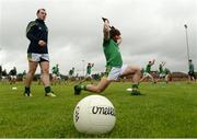 9 July 2016; Mickey Burke of Meath during the warm up before the GAA Football All-Ireland Senior Championship - Round 2A match between Derry and Meath at Derry GAA Centre of Excellence in Owenbeg, Derry. Photo by Oliver McVeigh/Sportsfile