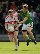 9 July 2016; Eoghan Brown of Derry in action against Darragh Smyth of Meath during the GAA Football All-Ireland Senior Championship - Round 2A match between Derry and Meath at Derry GAA Centre of Excellence in Owenbeg, Derry. Photo by Oliver McVeigh/Sportsfile