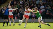 9 July 2016; Eoghan Brown of Derry in action against Darragh Smyth of Meath during the GAA Football All-Ireland Senior Championship - Round 2A match between Derry and Meath at Derry GAA Centre of Excellence in Owenbeg, Derry. Photo by Oliver McVeigh/Sportsfile