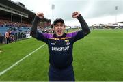 9 July 2016; Wexford manager Liam Dunne celebrates his side's victory during the GAA Hurling All-Ireland Senior Championship Round 2 match between Cork and Wexford at Semple Stadium in Thurles, Tipperary. Photo by Stephen McCarthy/Sportsfile